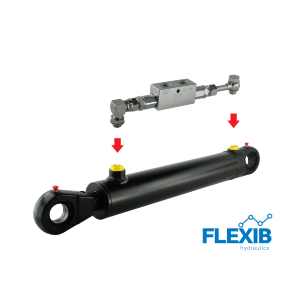 Hüdrosilinder 410mm  200mm CJ2F-40/22/200 40/22 Hüdrosilindrid 40/22 Hüdrosilindrid