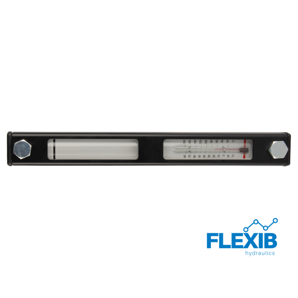 Tasemenäidik õli paagis varustatud termomeetriga LVA vahekaugus augud 254mm keere M12x1.75 Õlipaakide tarvikud Hüdroõli paagid