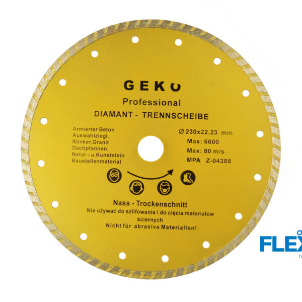 Teemantketas 230mm Geko PROFI Teemantkettad Geko PROFI