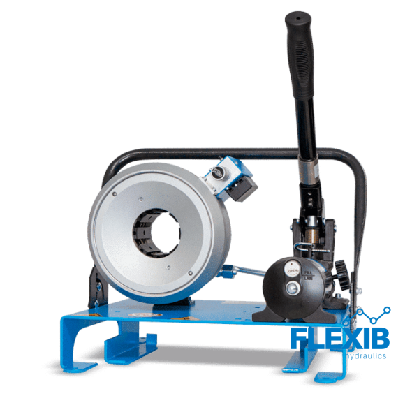 Uniflex SH 2 M H.2 – Käsipumbaga töökoja hüdrauliline hüdrovooliku press (90t) Hüdraulika crimper