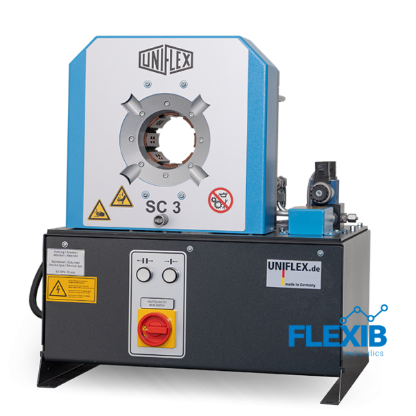 Uniflex SC 3 / SC 4 Ecoline – Töökoja hüdrovooliku press (120–180t) Hüdrovooliku pressid crimper
