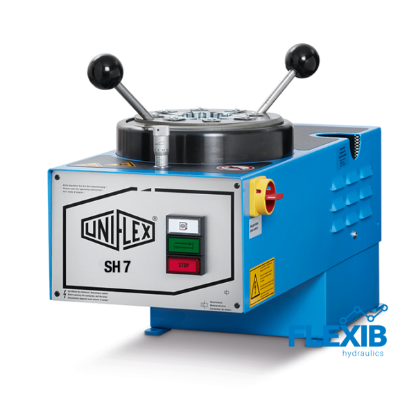 Uniflex SH 7 / SH 7 S – Suur töökoja hüdrovooliku press (240–320t) Hüdrovooliku pressid crimper