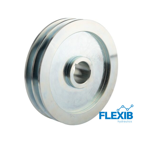 Topeltrihmaratas kahele rihmale,  2×17, fi150/42mm, 12mm Tarvikud