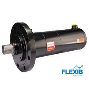 Hüdrosilinder pressile, käik 300mm, pikkus 529mm Hüdrosilindrid
