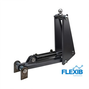 Hüdrojagaja, 4-sektsiooniline, 40L, ühe (plunser) Hüdrosilindrid